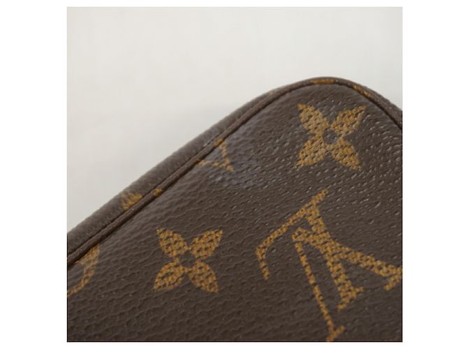 Louis Vuitton Monogram Mini Pochette Accessoires Marrone - vista 9