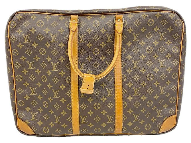 Bolso Louis Vuitton Boston Monogram Sirius 50 Castaño - vista 12