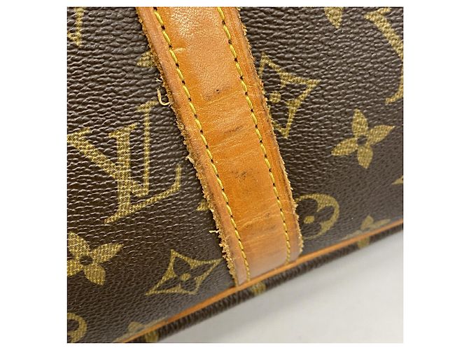 Bolso Louis Vuitton Boston Monogram Sirius 50 Castaño - vista 8
