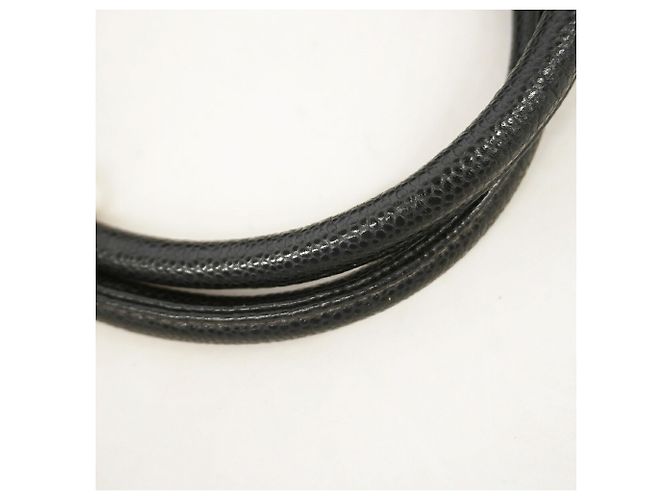 Timeless Borsa Tote Chanel in vitello martellato nero - vista 9
