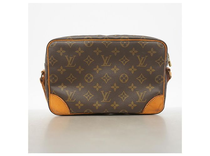 Borsa a tracolla Louis Vuitton Monogram Trocadero 27 Marrone - vista 10