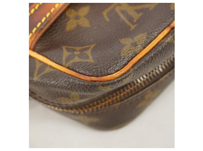 Borsa a tracolla Louis Vuitton Monogram Trocadero 27 Marrone - vista 9