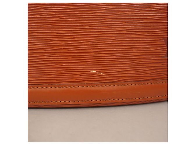 Borsa Louis Vuitton Epi Saint Jacques Marrone - vista 8