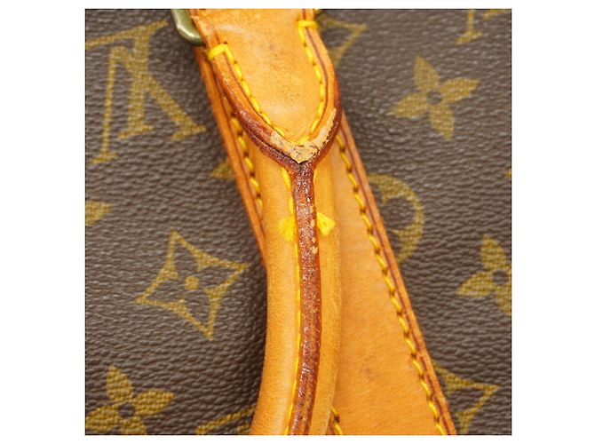 Louis Vuitton Boston Monogram Keepall Bandoulière 50 Marrone - vista 12