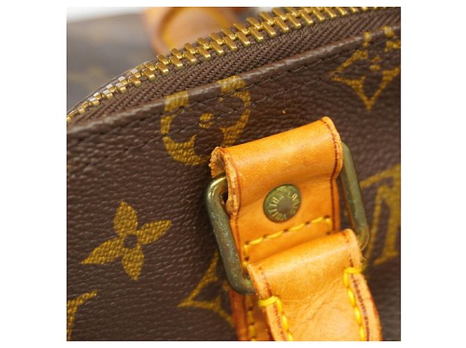 Louis Vuitton Boston Monogram Keepall Bandoulière 50 Marrone - vista 13