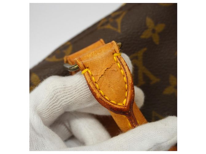 Louis Vuitton Boston Monogram Keepall Bandoulière 50 Marrone - vista 8