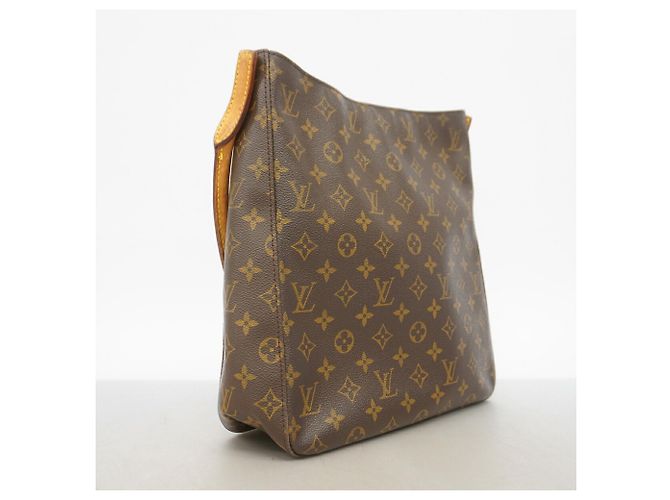 Borsa a tracolla Louis Vuitton Monogram Looping GM Marrone - vista 2