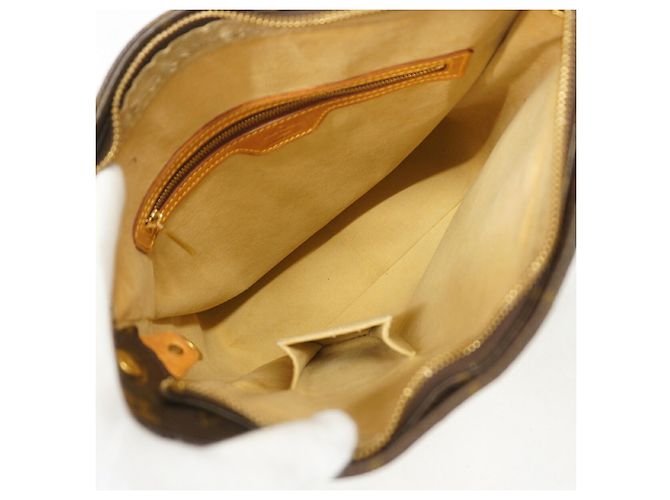Borsa a tracolla Louis Vuitton Monogram Looping GM Marrone - vista 4