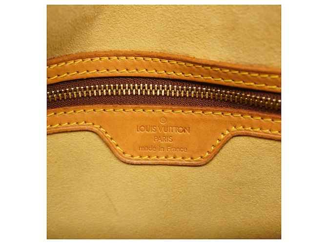 Borsa a tracolla Louis Vuitton Monogram Looping GM Marrone - vista 5
