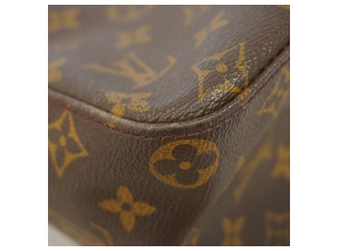 Borsa a tracolla Louis Vuitton Monogram Looping GM Marrone - vista 6