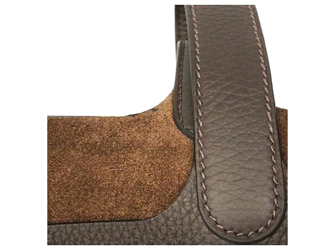 Hermès Borsa Hermes Picotin Lock PM Marrone - vista 6