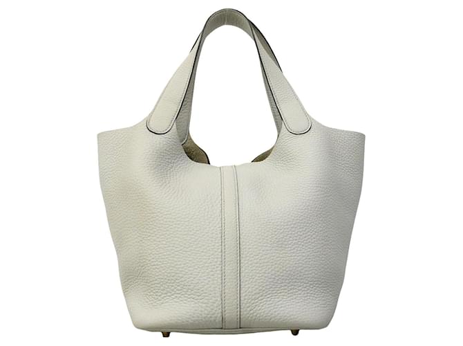 Hermès Borsa Hermes Picotin Lock MM Marrone - vista 11