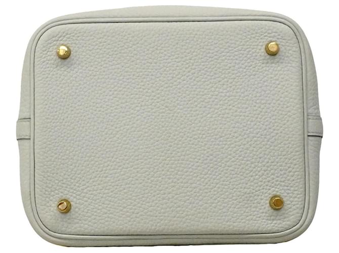 Hermès Borsa Hermes Picotin Lock MM Marrone - vista 3