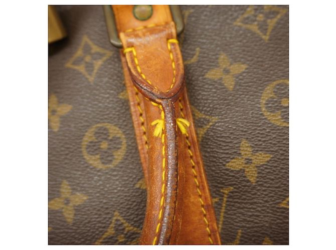 Louis Vuitton Boston Monogram Keepall 55 Marrone - vista 10