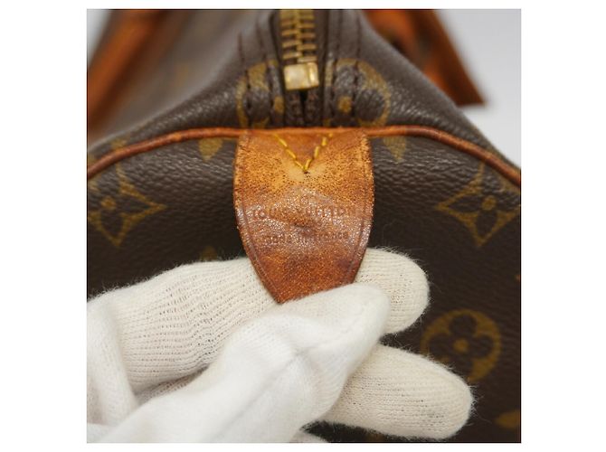 Louis Vuitton Boston Monogram Keepall 55 Marrone - vista 5