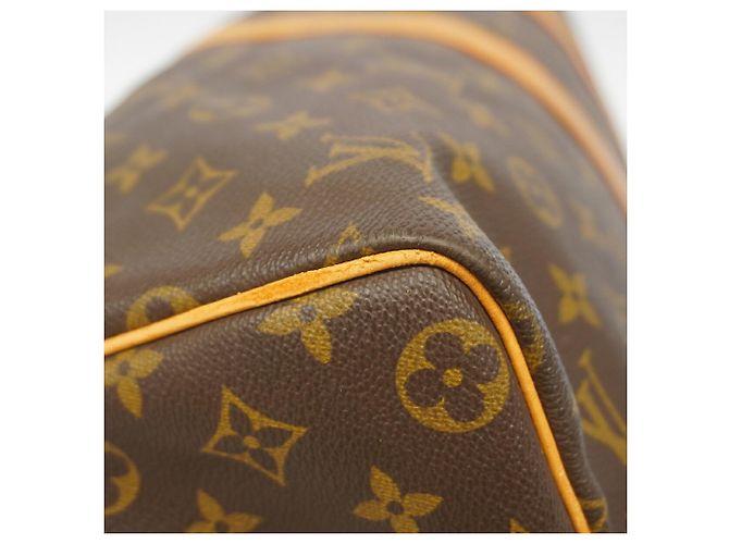 Borsa Louis Vuitton Boston Monogram Keepall Bandoulière 45 Marrone - vista 6