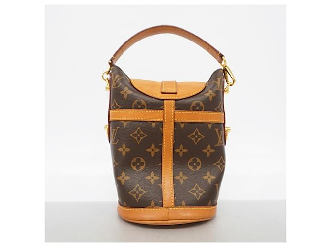 Borsa Duffle Monogram Louis Vuitton Marrone - vista 11