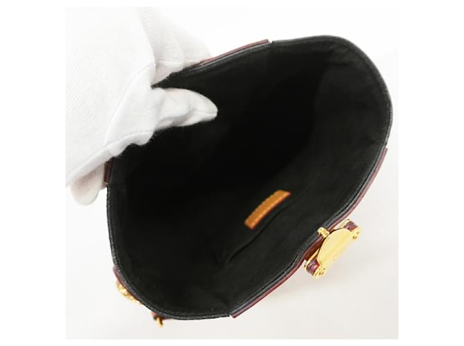 Borsa Duffle Monogram Louis Vuitton Marrone - vista 4
