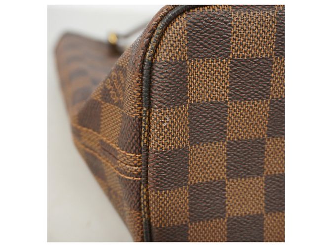 Borsa Tote Louis Vuitton Damier Neverfull PM N51109 Ebene Damier ebene - vista 10