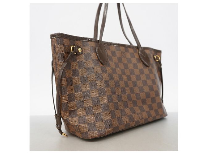 Borsa Tote Louis Vuitton Damier Neverfull PM N51109 Ebene Damier ebene - vista 2