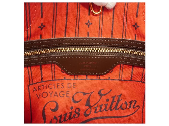 Borsa Tote Louis Vuitton Damier Neverfull PM N51109 Ebene Damier ebene - vista 5