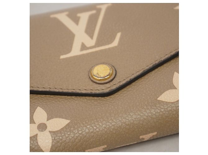 Louis Vuitton Long Wallet Monogram Empreinte Grau Roh - Ansicht 6