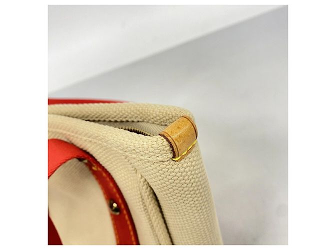 Borsa Louis Vuitton Antigua Cabas PM Beige - vista 6