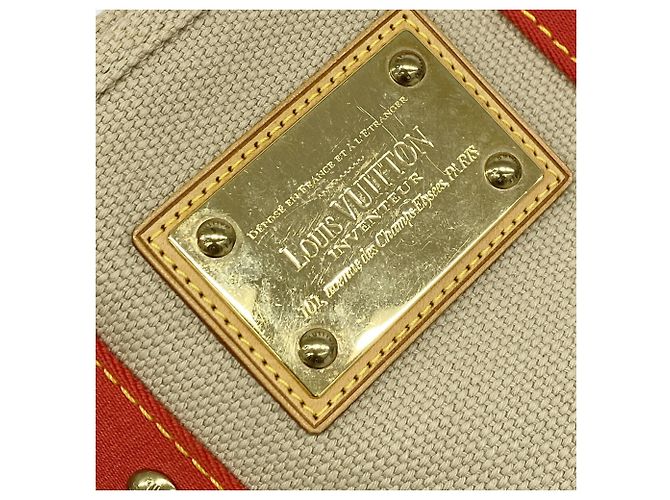 Borsa Louis Vuitton Antigua Cabas PM Beige - vista 7