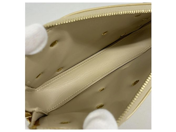Pouch Louis Vuitton Vernis Flower Lexington Beige - vista 4