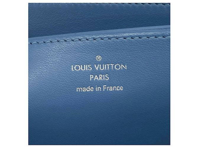 Cartera Zippy Louis Vuitton Mahina Blanco - vista 4