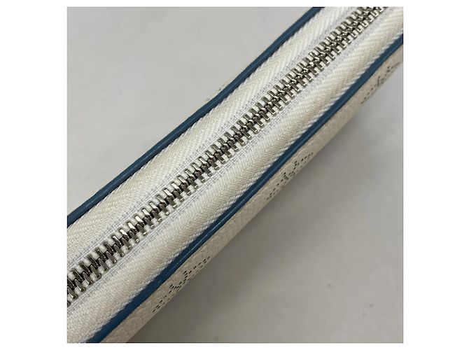 Cartera Zippy Louis Vuitton Mahina Blanco - vista 7