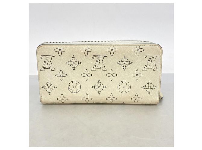 Cartera Zippy Louis Vuitton Mahina Blanco - vista 8