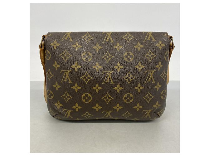 Louis Vuitton Monogram Musette Tango Schultertasche Braun - Ansicht 11