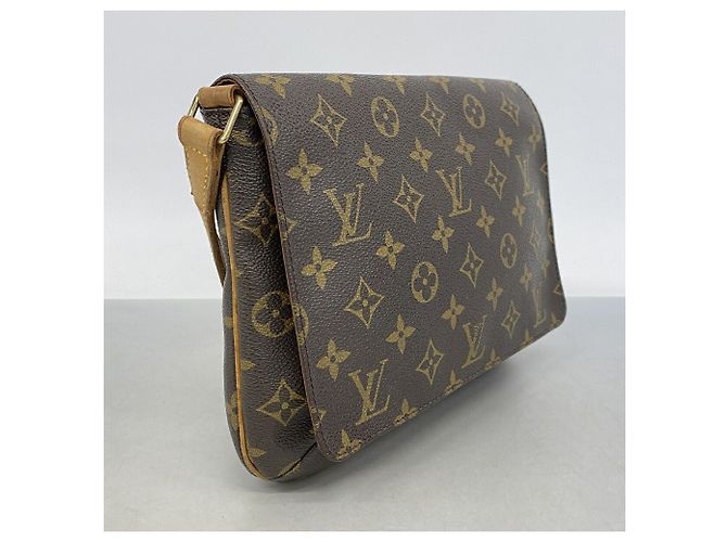 Louis Vuitton Monogram Musette Tango Schultertasche Braun - Ansicht 2