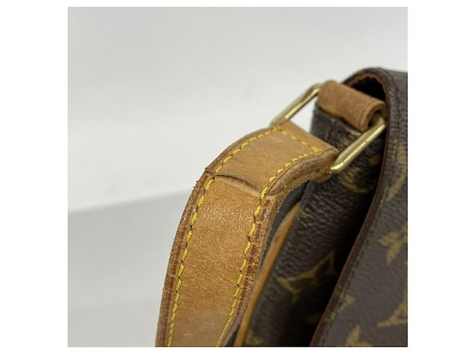 Louis Vuitton Monogram Musette Tango Schultertasche Braun - Ansicht 6