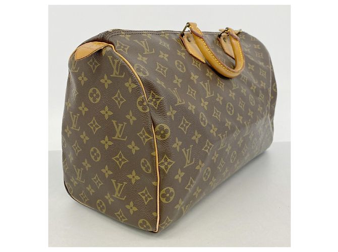 Borsa Louis Vuitton Monogram Speedy 40 Marrone - vista 2