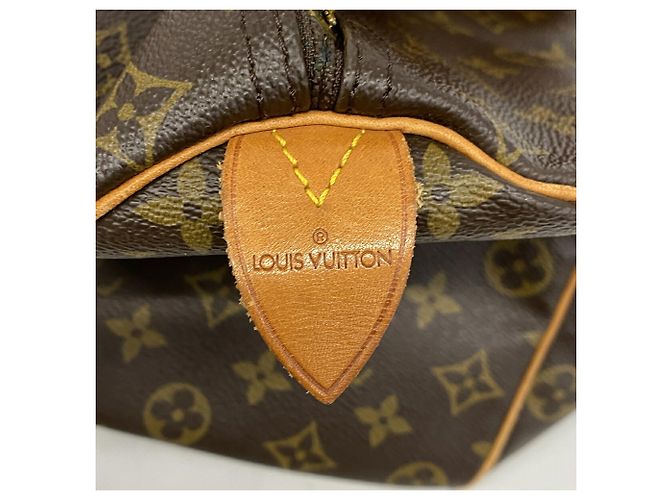 Borsa Louis Vuitton Monogram Speedy 40 Marrone - vista 5