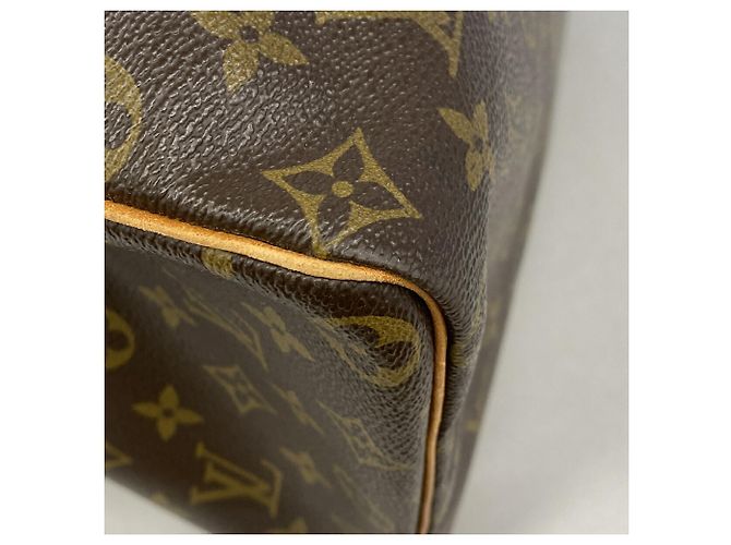 Borsa Louis Vuitton Monogram Speedy 40 Marrone - vista 7