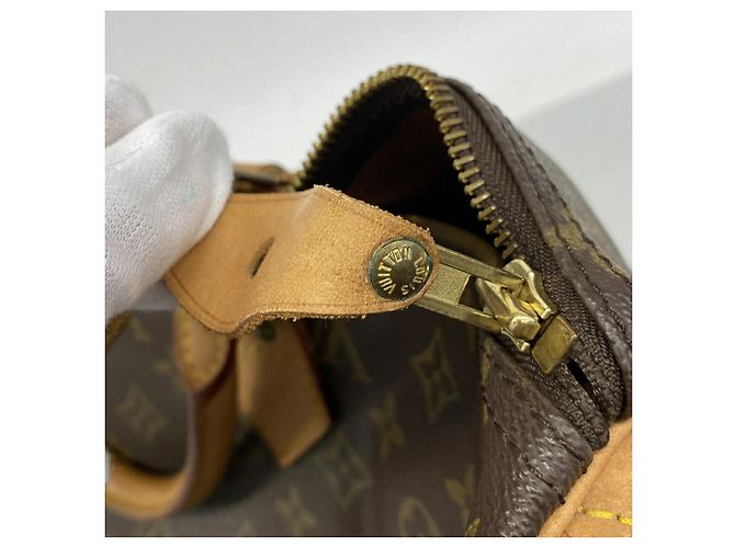 Borsa Louis Vuitton Monogram Speedy 40 Marrone - vista 10