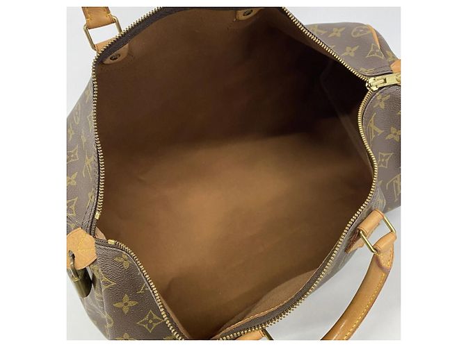 Borsa Louis Vuitton Monogram Speedy 40 Marrone - vista 4