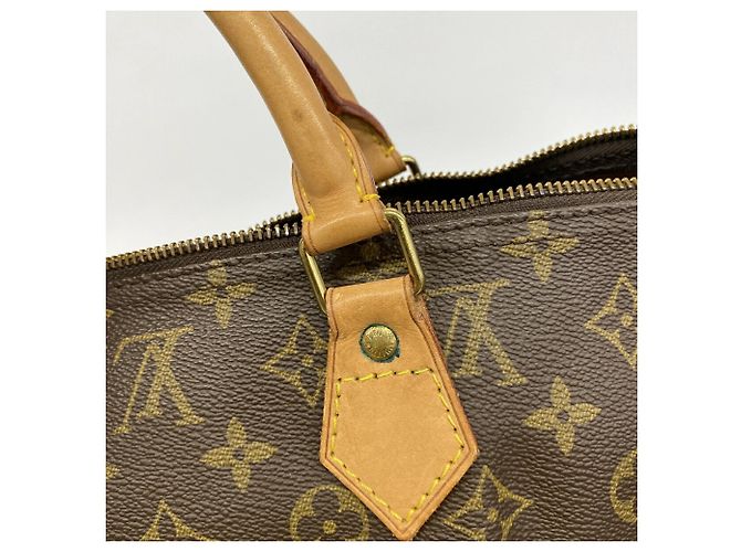 Borsa Louis Vuitton Monogram Speedy 40 Marrone - vista 9