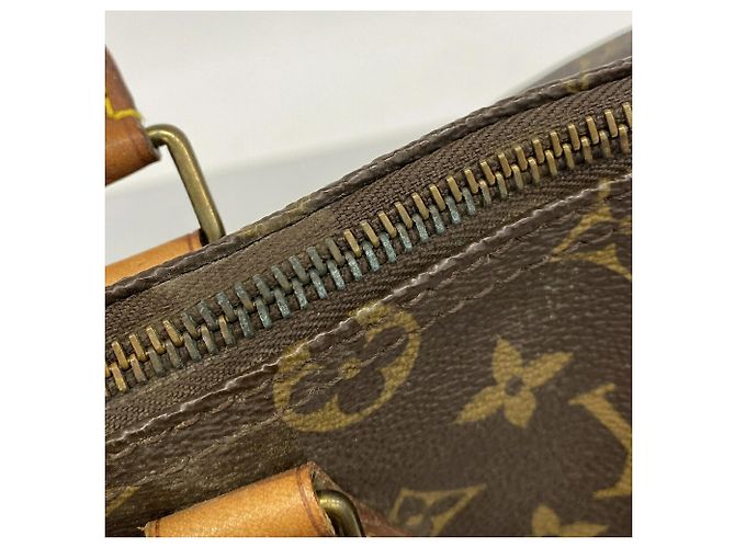 Borsa Louis Vuitton Monogram Speedy 35 Marrone - vista 10