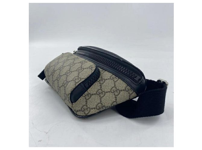 Borsa Sling Gucci - Black and Charcoal Gray Nero Grigio antracite - vista 3
