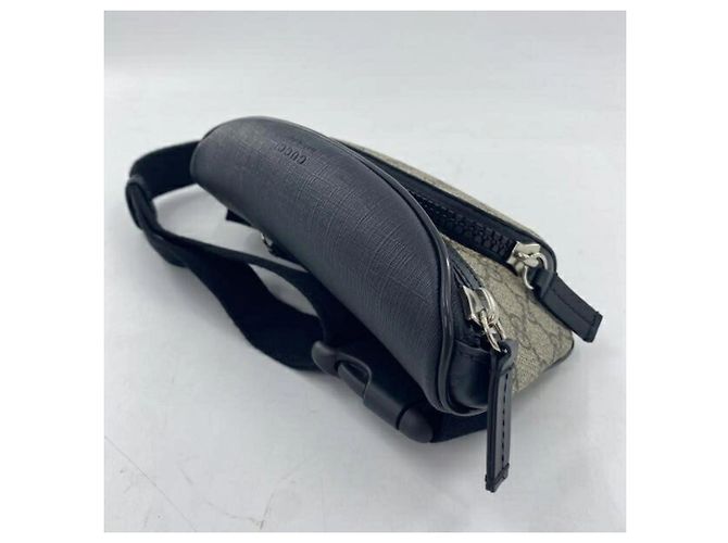 Borsa Sling Gucci - Black and Charcoal Gray Nero Grigio antracite - vista 4