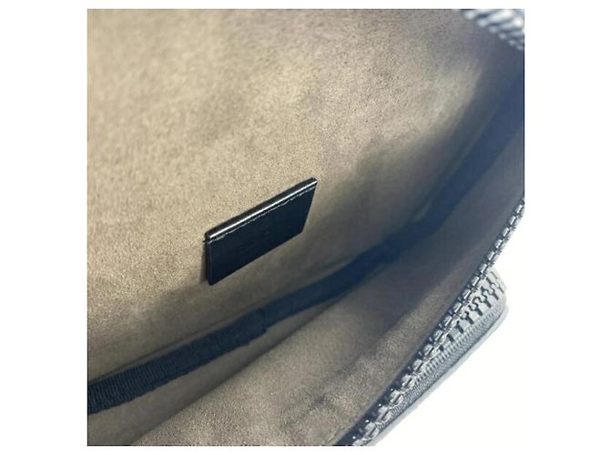 Borsa Sling Gucci - Black and Charcoal Gray Nero Grigio antracite - vista 6