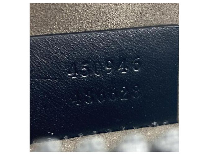 Borsa Sling Gucci - Black and Charcoal Gray Nero Grigio antracite - vista 8