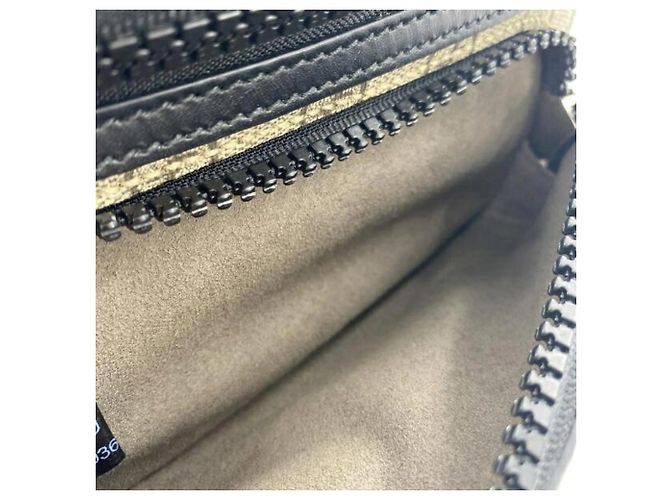 Borsa Sling Gucci - Black and Charcoal Gray Nero Grigio antracite - vista 9