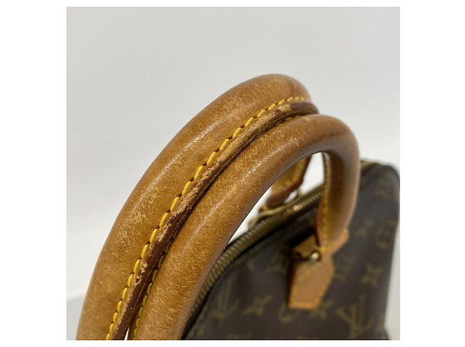 Bolsa Louis Vuitton Alma Monogram Marrom - vista 8