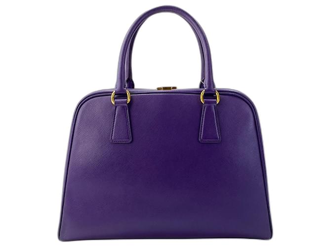 Borsa PRADA Promenade in viola Porpora - vista 2
