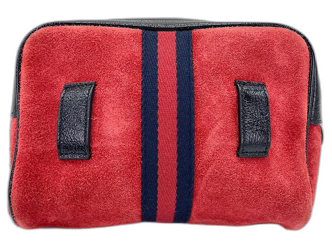 Borsa vita GUCCI Ophidia in rosso - vista 2
